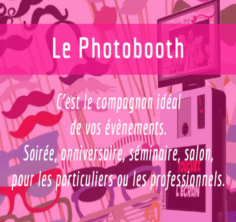 Photobooth - Robot photos - Montpellier - Région Paca, Rhônes Alpes et Midi Pyrenées