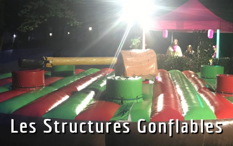 Structures gonflables - Lyon - Région Paca, Rhônes Alpes et Midi Pyrenées