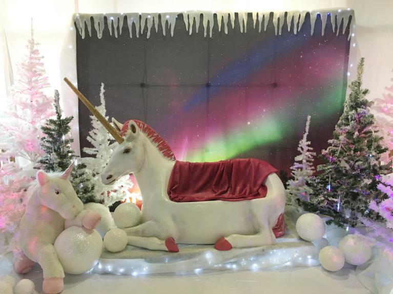 Studio photos - La licorne du Père Noël - Maquarella