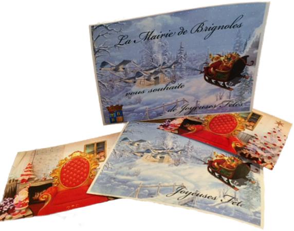 Pochettes personnalisées à vos couleurs avec thème adapté - Noël, Pâques, etc…