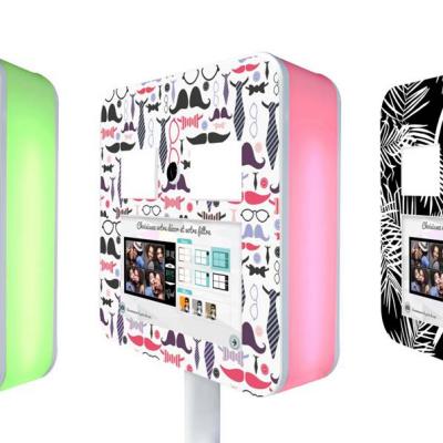 Led et personnalisation Selfie Booth de Maquarella