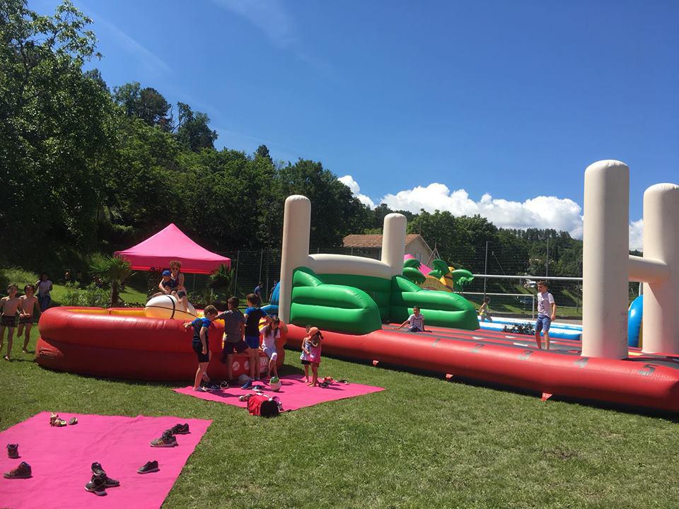 Structures gonflables au Tournoi des Nations amateur - Digne les Bains