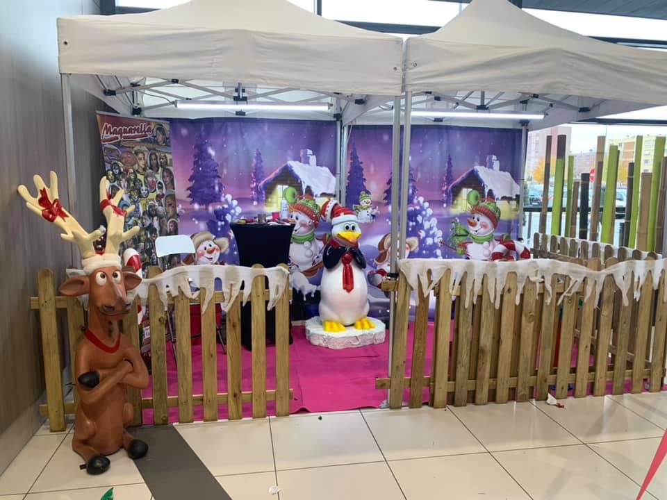 Stand maquillage et sculpture sur ballons - hiver 2019