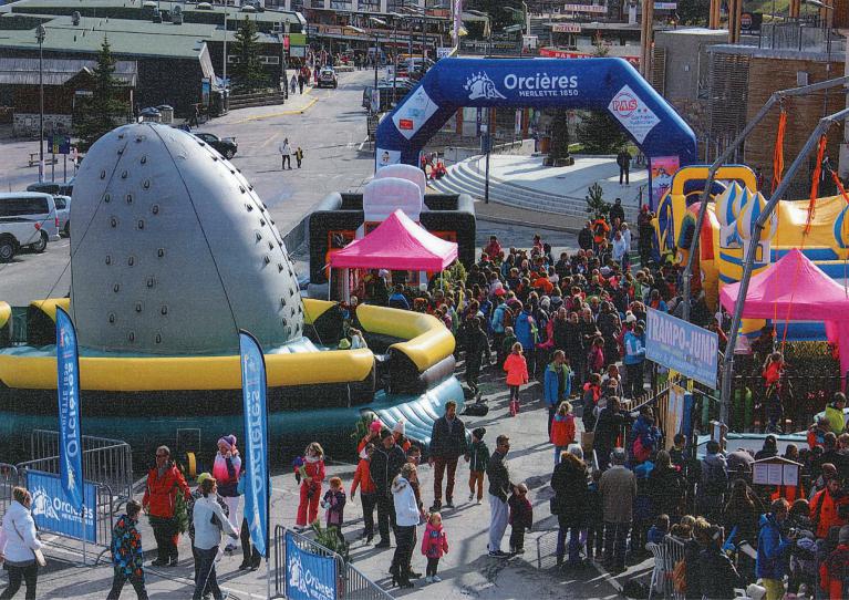 Parc de structures gonflables - Orcières