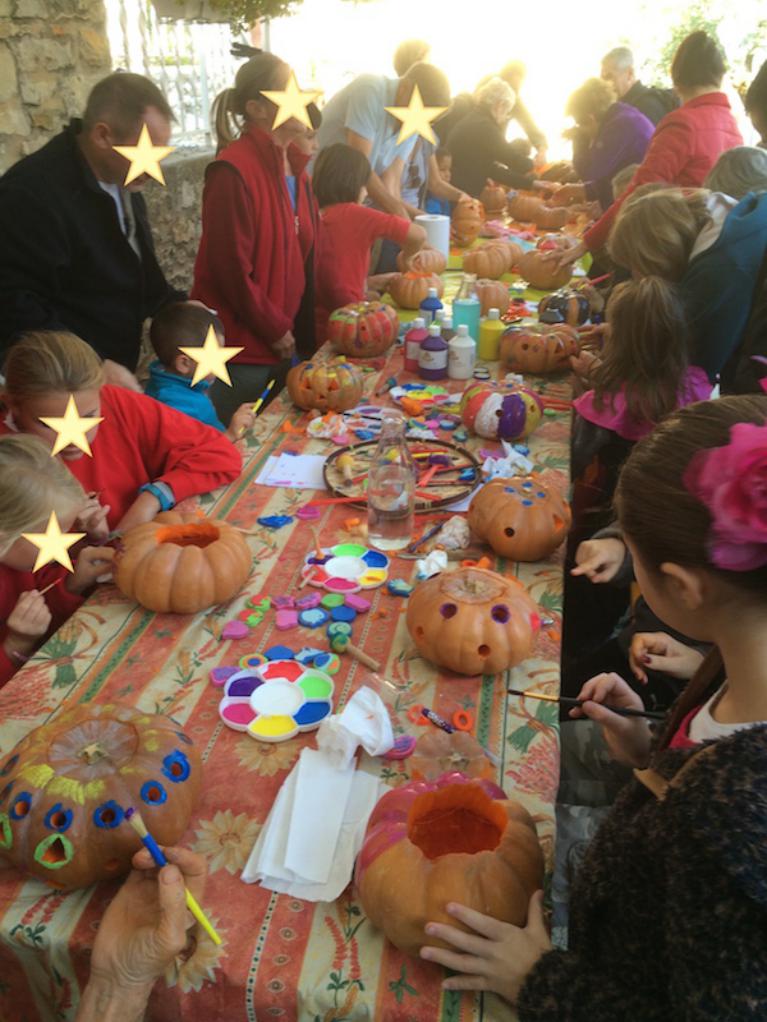 Atelier citrouilles - Halloween - Marseille - région PACA, Rhône Alpes et Midi Pirénèes